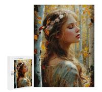 Puzzles pour Adultes500 PCS Autumnal Forest Fantasy Puzzles pour Adultes Cadeau d'anniversaire Difficile Et Stimulant Cadeaux d'anniversaire Uniques 500 PCS