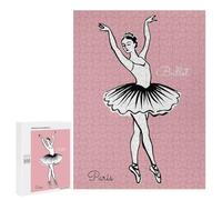 Puzzles pour Adultes500 PCS Ballet Dancer in Paris Puzzles pour Adultes - Jeu De Réflexion, Analyse Et Logique - Cadeaux Anti-Stress 500 PCS