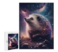 Puzzles pour Adultes500 PCS Galactic Hedgehog Fantasy Puzzles pour Adultes Cadeau d'anniversaire Difficile Et Stimulant Cadeaux d'anniversaire Uniques 500 PCS