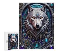 Puzzles pour Adultes500 PCS Galactic Wolf Chronicles Puzzles pour Adultes - Décoration Murale - Défi Difficile - Cadeaux Uniques d'anniversaire Et De Noël 500 PCS