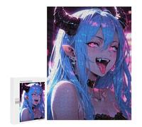 Puzzles pour Adultes500 PCS Hot Anime Devil Girl Puzzle pour Adultes - Jeu De Réflexion - Assemblage De Motifs - Idée Cadeau Unique pour Un Anniversaire 500 PCS