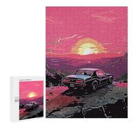 Puzzles pour Adultes500 PCS Hunting on The Hill Puzzles pour Adultes - Décoration Murale - Défi Difficile - Cadeaux Uniques d'anniversaire Et De Noël 500 PCS