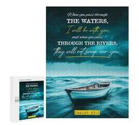 Puzzles pour Adultes500 PCS Isaiah Bible Verse Puzzles pour Adultes - Décoration Murale - Défi Difficile - Cadeaux Uniques d'anniversaire Et De Noël 500 PCS