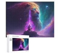 Puzzles pour Adultes500 PCS Leo's Cosmic Connection Puzzles pour Adultes - Décoration Murale - Loisirs À La Maison - Activités Amusantes À Faire chez Soi 500 PCS