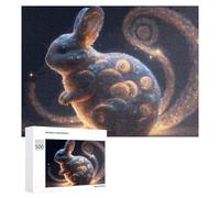 Puzzles pour Adultes500 PCS Magical Cosmic Mouse -1 Puzzle Décoratif Mural - Niveau Difficile - Idéal comme Cadeau pour Toute La Famille 500 PCS