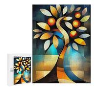 Puzzles pour Adultes500 PCS Modern Cubism Tree Puzzles pour Adultes, Jeu De Réflexion, Décoration Intérieure, Aide À Stimuler Le Cerveau 500 PCS