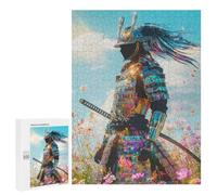 Puzzles pour Adultes500 PCS Samurai in A Field Puzzles pour Adolescents Jeux Relaxants pour S'amuser en Famille Activités Amusantes À La Maison 500 PCS