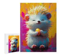Puzzles pour Adultes500 PCS Smiling Hedgehog Painting Puzzles pour Adultes - Jeu De Réflexion, Analyse Et Logique - Cadeaux Anti-Stress 500 PCS