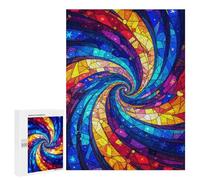 Puzzles pour Adultes500 PCS Spiral of Starlight Puzzle pour Adultes - Jeu De Réflexion - Assemblage De Motifs - Idée Cadeau Unique pour Un Anniversaire 500 PCS