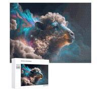 Puzzles pour Adultes500 PCS Whispering Winds A Dreamlike Journey Through Clouds Puzzles pour Adultes - Décoration Murale - Loisirs À La Maison - Activités Amusantes À Faire chez Soi 500 PCS