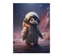 Puzzles pour Adultes52x38cm/1000pcs Cute Explorer Penguin Snow Puzzles pour Adultes - Jouets Anti-Stress Qui Améliorent La Mémoire - Idéal comme Cadeau pour Toute La Famille 52x38cm/1000pcs