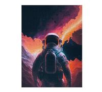 Puzzles pour Adultes52x38cm/1000pcsSpace Astronaut Puzzle pour Adultes - Jeu De Réflexion - Améliore La Mémoire - Stimule Le Cerveau
