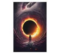 Puzzles pour Adultes75x50cm/1000pcs Astronaut Near Black Hole -1 Puzzles pour Adultes Jeux Relaxants Course De Vitesse Manuelle Activités Amusantes À La Maison 75x50cm/1000pcs