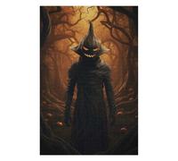 Puzzles pour Adultes75x50cm/1000pcs Cursed Pumpkin King Puzzles pour Adultes Jeux Relaxants Course De Vitesse Manuelle Activités Amusantes À La Maison 75x50cm/1000pcs