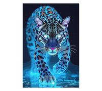 Puzzles pour Adultes75x50cm/1000pcs Electric Blue Jaguar Casse-têtes pour Adolescents - Jeu De Réflexion - Défi Difficile - Aidez Votre Cerveau À S'exercer 75x50cm/1000pcs