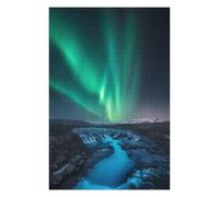 Puzzles pour Adultes75x50cm/1000pcs Green Vs Blue Puzzle pour Adultes - Jeu De Réflexion - Améliore La Mémoire - Stimule Le Cerveau
