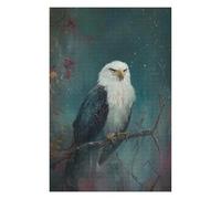 Puzzles pour Adultes75x50cm/1000pcs Majestic Bald Eagle Puzzle pour Adultes, Jeu Familial Difficile, Idéal en Cadeau pour Toute La Famille 75x50cm/1000pcs