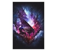 Puzzles pour Adultes75x50cm/1000pcs Man Playing Piano Puzzle pour Adultes, Jeu Familial Difficile, Idéal en Cadeau pour Toute La Famille 75x50cm/1000pcs