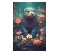 Puzzles pour Adultes75x50cm/1000pcs Otter Imaginative Puzzle pour Adultes, Jeu Familial Difficile, Idéal en Cadeau pour Toute La Famille 75x50cm/1000pcs
