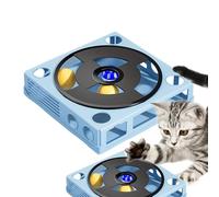 Puzzles pour Chats d'intérieur - Jeu de stratégie pour Chat - Boîte de Labyrinthe à friandises pour Chat | Jouets d'enrichissement pour Chat, Jouets interactifs phonographes pour Chats