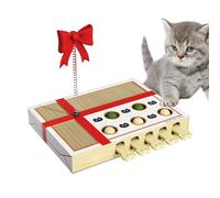Puzzles pour Chats Planche à Gratter Interactive avec Balles Rebondissantes
