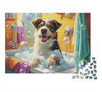 Puzzles pour Chiens adorables, adaptés aux Filles et aux garçons, très intéressants et Difficiles, 500 pièces (52 x 38 cm)