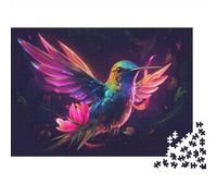 Puzzles pour Colibri Puzzles pour Adultespuzzles en Bois De 1000 Pièces pour Adultes Cadeaux Jeu Stimulant 75X50cm