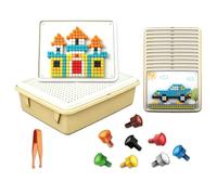 Puzzles pour Éducatifs 3D Pensée Logique avec Clous Champignon