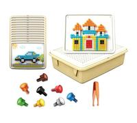 Puzzles pour Éducatifs 3D Pensée Logique avec Clous Champignon