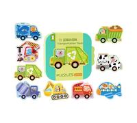 Puzzles pour - Jouet Éducatif en Dessin Animé pour Apprentissage Précoce - Puzzles Maternelle | pour Voyage Fête Salle de Classe Maternelle 3-5 Ans Garçons Filles Remplissage Chaussettes Noël