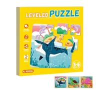 Puzzles pour Les, Puzzles de Puzzle,Puzzles magnétiques pour Les | Activités d'apprentissage magnétique Jeu Animal Cartoon Toys pour Le Voyage sur la Route