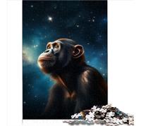 Puzzles pour Star Art Monkey Puzzle 1000 pièces pour Adultes Puzzles en Bois pour Adultes Jeux de Famille Cadeaux d'anniversaire de Noël 1000 pièces (50 x 75 cm)