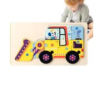Puzzles pour véhicules pour ,Puzzles pour Brain Teaser | Camion de pompiers éducatifs Matériel pédagogique Portable Bateau de croisière Jouets Forme Cognition Capacité Éducation