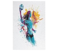 Puzzles pour Volley-Ball Puzzles pour AdultesPuzzles en Bois De 1000 Pièces pour Adultes Cadeaux Jeu Stimulant (78×53cm)