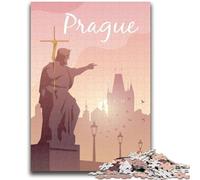 Puzzles Prague pour Adultes 1000 pièces, Jeu Stimulant, idéal comme Cadeau pour Toute la Famille 1000 pièces (50x75cm)