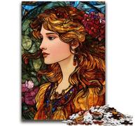 Puzzles Prêtresse Maya 1000 pièces pour Adultes, Jeu Stimulant, Chaque pièce est Unique - Jeu Familial Stimulant 50x75cm