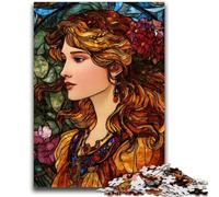 Puzzles Prêtresse Maya pour Adultes 1000 pièces, Anti-Stress, Vacances à la Maison, Passe-Temps, améliore l'amour Entre Couples 50x75cm