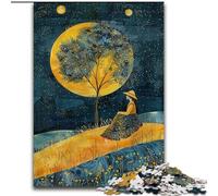 Puzzles Pretty Woman 1000 pièces pour Adolescents, Jeu Stimulant et Jeu Familial, Cadeau d'anniversaire, décoration Murale 50x75cm