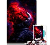Puzzles psychédéliques 1000 pièces pour Adultes, Jeu Stimulant et Jeu Familial avec des pièces entièrement emboîtables de Formes aléatoires 38x26cm