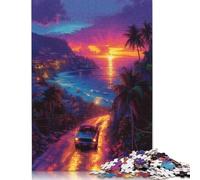 Puzzles psychédéliques de Style Manga, 1 000 pièces, Puzzles en Papier pour Adultes et Adolescents, Jeu Familial, Cadeaux de Noël, 1 000 pièces (75 x 50 cm)