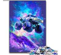 Puzzles psychédéliques de véhicules Tout-Terrain 1000 pièces pour Adultes, à partir de 14 Ans Jeu de Noël Anti-Stress pour Femmes (50x75cm)