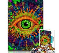 Puzzles psychédéliques pour Adolescents, 1000 pièces, Assemblage de Motifs, activités Amusantes à la Maison, Cadeau d'anniversaire, Cadeau de Voyage, 75x50cm