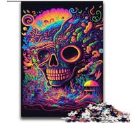 Puzzles psychédéliques pour Adultes 2000 pièces, activités familiales Amusantes à la Maison, Cadeaux d'anniversaire et de Voyage (70x100cm)