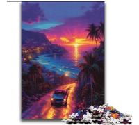 Puzzles psychédéliques pour Adultes de Style Manga (2000 pièces), Difficiles à réaliser, mais Amusants et Humoristiques Cadeau d'anniversaire, décoration Murale (70x100cm)