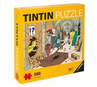 Puzzles - Puzzle 500 pièces Tintin, le Trésor du Château + Poster 47x33cm (81565)