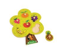 Janod Puzzle en bois Arbre Gourmand 6 pièces