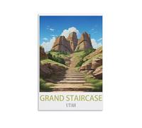 Puzzles Puzzle pour Adultes 2000 Grand Escalier Utah Puzzle Puzzle 2000 pièces pour Adultes - Puzzle Difficile Parfait pour Les soirées Jeux 70x100cm