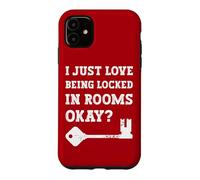 Puzzles Que J'adore être enfermée dans des pièces Okay Escape Room Coque pour iPhone 11