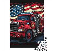 Puzzles rectangulaires de 1000 pièces pour adultes, puzzles créatifs en forme de camion, puzzle jouet pour adultes, 1000 pièces (75x50 cm)