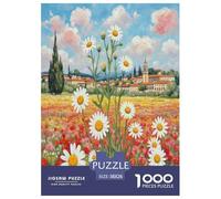 Puzzles Reflet des Lacs de Montagne Classique Jouets Défi Cadeau Unique Paysage Alpin 1000 Pièces Qualité Premium Divertissement pour Adultes 38x26cm/1000pcs